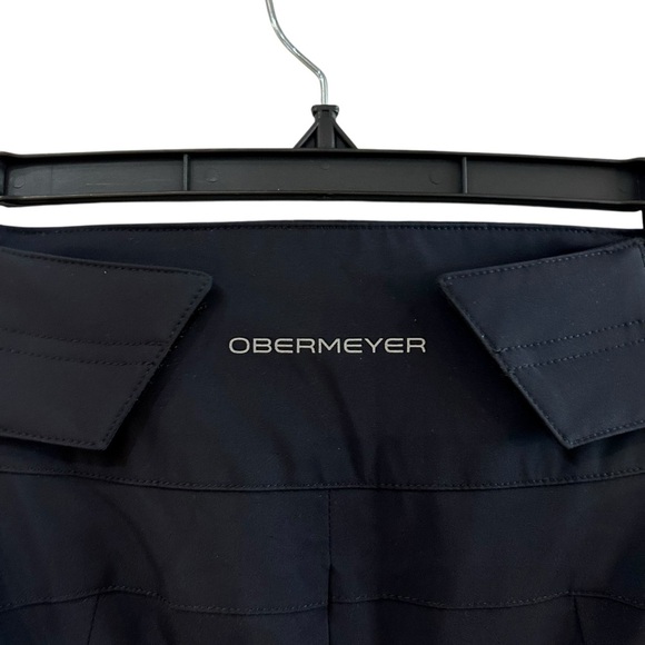 Obermeyer Cloud Nine Ski Pants Sz 4 Black Fleece Insulated Cold Winter Pants - Picture 9 of 14